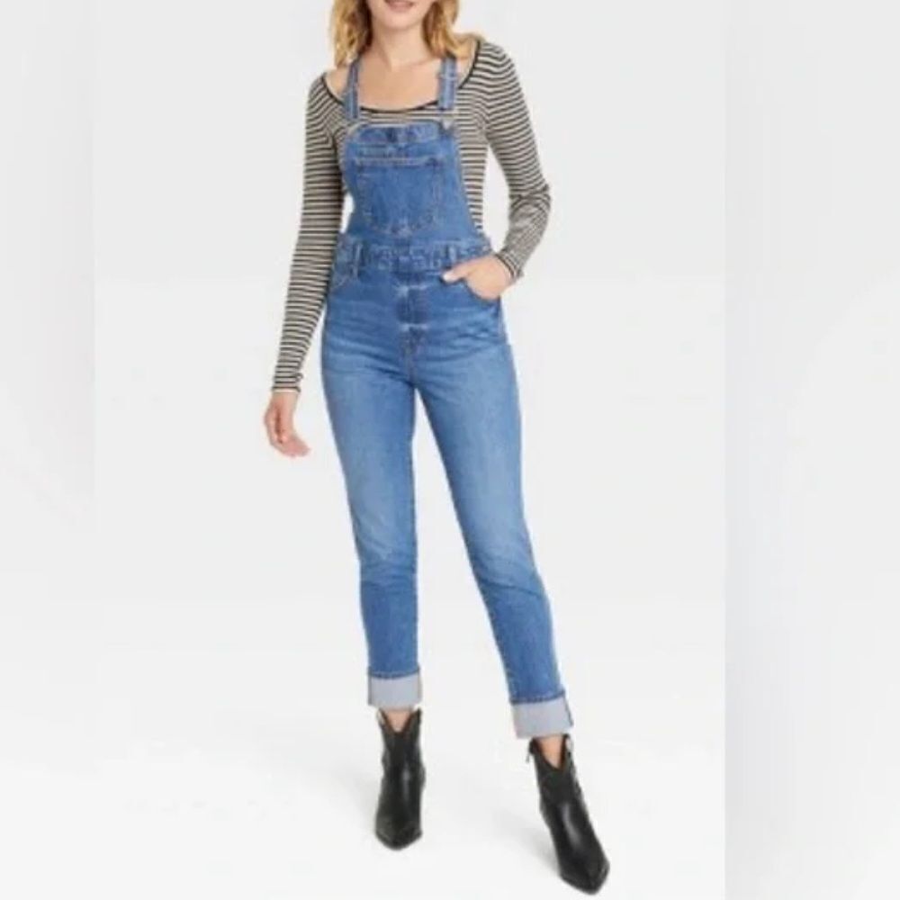 NWT Universal‎ Thread Overalls Fall Denim